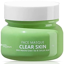 Matcha-Grüntee-Gesichtsmaske - Earth Rhythm Clear Skin Face Masque With Matcha Green Tea — Bild N2