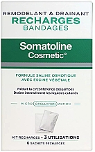 Düfte, Parfümerie und Kosmetik Bandagen für Beine - Somatoline Cosmetic Remodelant & Drainant 6 Recharges Bandage