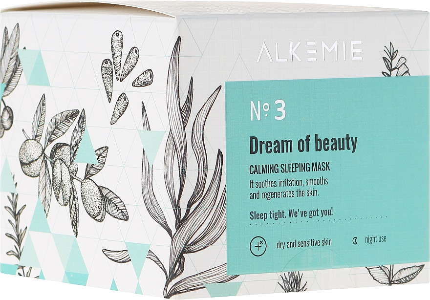 Gesichtsmaske für die Nacht mit Honig - Alkmie Dream Of Beauty Calming Sleeping Mask — Bild N4