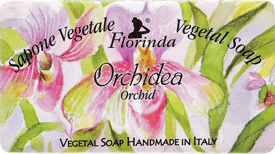 Naturseife Orchideen - Florinda Sapone Vegetale Vegetal Soap Orchid
