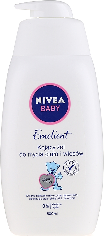 Beruhigendes Duschgel für Körper & Haar von Babys - Nivea Baby Pure & Sensitive Emolient