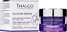 Korrigierende Augenkonturcreme mit Lifting-Effekt - Thalgo Silicium Marin Lifting Correcting Eye Cream — Bild N2