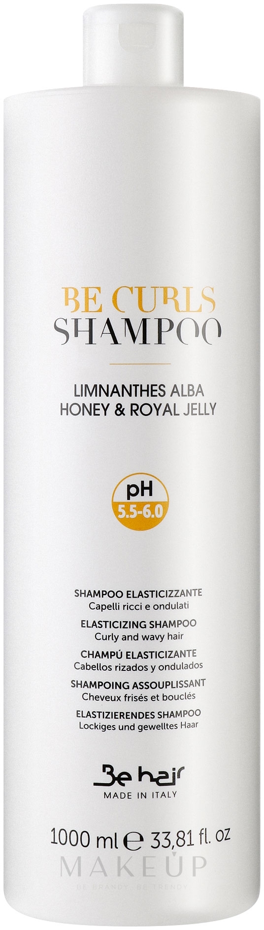 Shampoo für lockiges Haar - Be Hair Be Curls Shampoo — Bild 1000 ml