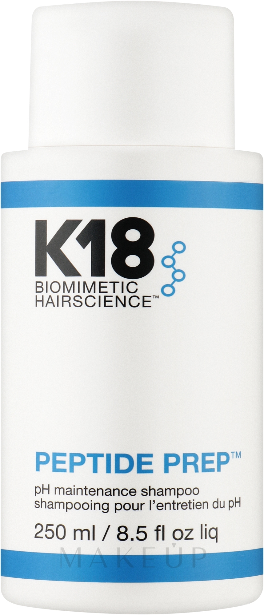 Shampoo für häufigen Gebrauch - K18 Hair Biomimetic Hairscience Peptide Prep PH Shampoo — Bild 250 ml