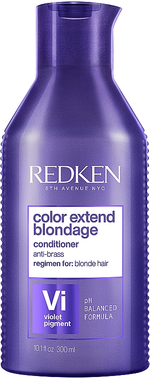 Anti-Gelbstich Conditioner für blondes Haar - Redken Color Extend Blondage Conditioner — Bild N1