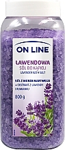 Düfte, Parfümerie und Kosmetik Badesalze mit Lavendelextrakt - On Line Bath Lavender Salt