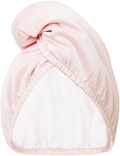 Doppelseitiges Satin-Haartuch, Champagner - Glov Double-Sided Satin Hair Towel Wrap Champagne — Bild N1