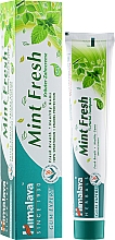 Kräuter-Zahnpasta für frischen Atem und gesundes Zahnfleisch Mint Fresh - Himalaya Herbals Mint Fresh Herbal Toothpaste — Bild N3