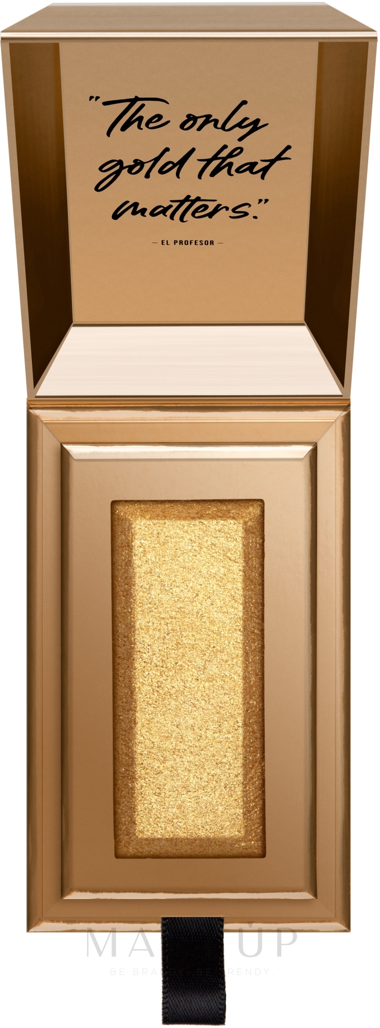 Highlighter für das Gesicht - NYX Professional Makeup La Casa De Papel Highlighter — Bild 01 - Gold Brick