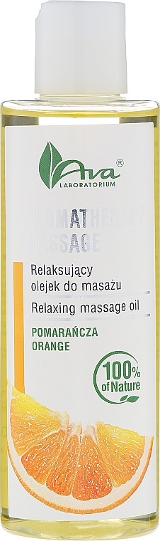 Entspannendes Massageöl mit Orange - Ava Laboratorium Aromatherapy Massage Relaxing Massage Oil Orange — Bild N1