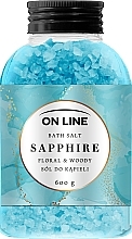 Düfte, Parfümerie und Kosmetik Badesalz Saphir - On Line Sapphire Bath Salt