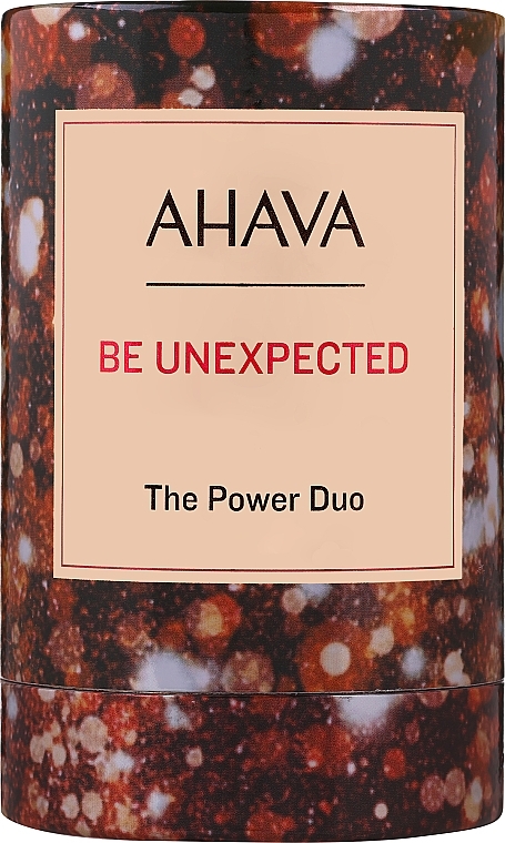 Körperpflegeset (Handcreme 40ml + Körperlotion 40ml) - Ahava Be Unexpected Holiday 2023 The Power Duo Set — Bild N1
