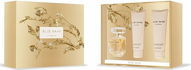 Elie Saab Le Parfum - Duftset (Eau de Parfum 50ml + Körperlotion 75ml + Duschgel 75ml)