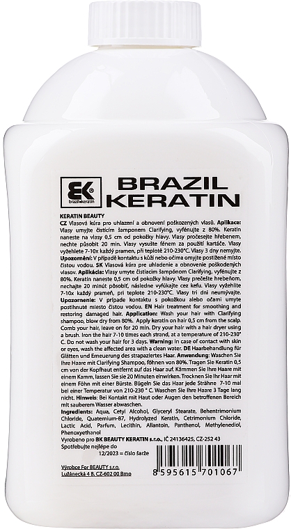 Keratinbehandlung für das Haar - Brazil Keratin Beauty Keratin Treatment — Bild N4