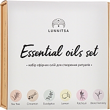 Düfte, Parfümerie und Kosmetik Massageset - Lunnitsa Essential Oil Set (6 x ess/oil/5ml + oil/50ml)
