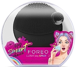 Foreo Luna Play Smart 2 Midnight Magic  - Gesichtsreinigungsbürste und Massagegerät  — Bild N2