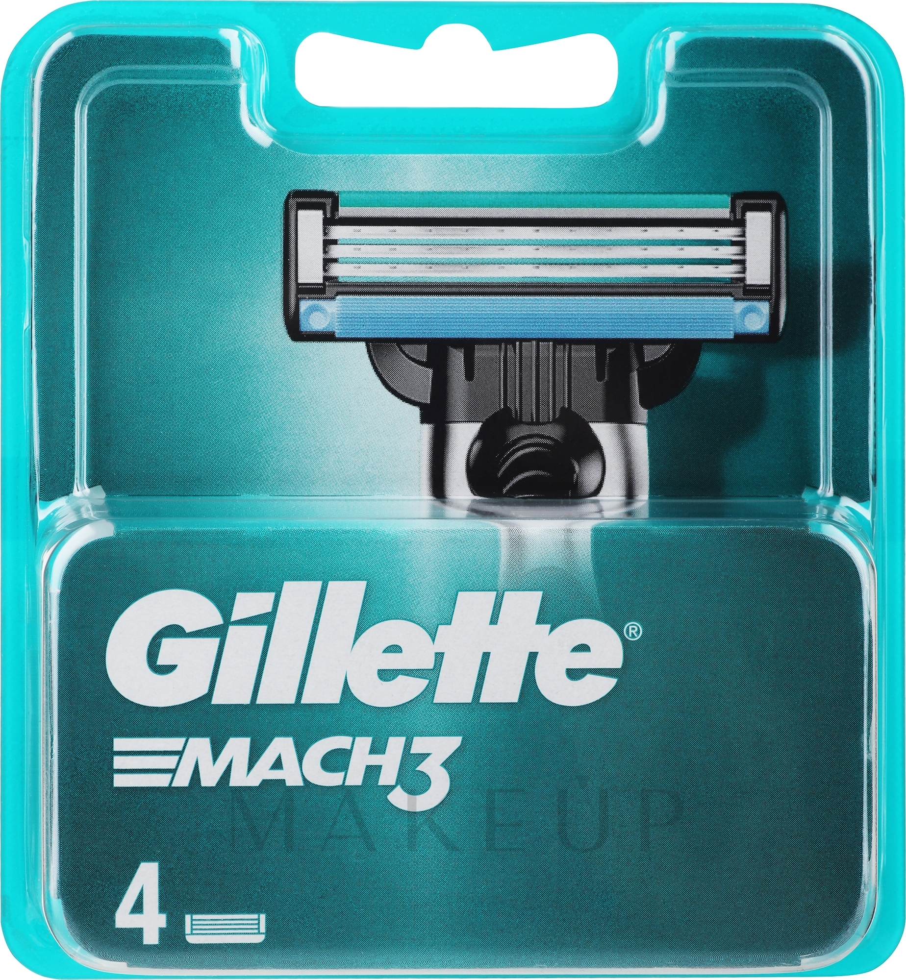 Ersatzklingen 4 St. - Gillette Mach3 — Bild 4 St.