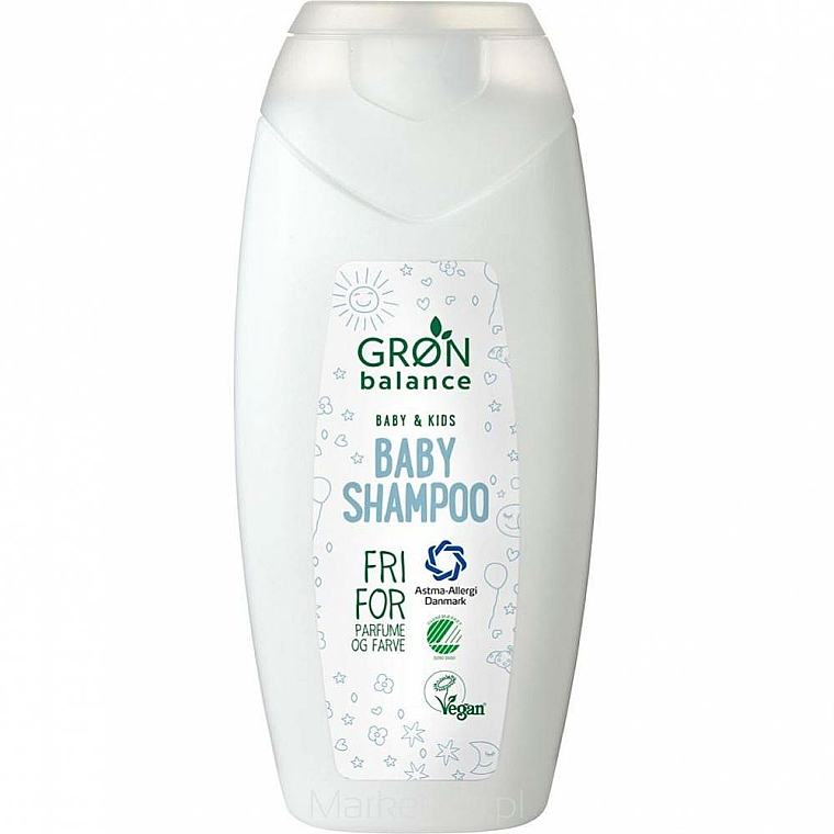 Hypoallergenes Shampoo für Babys und Kinder duftfrei - Gron Balance Baby Shampoo — Bild N1