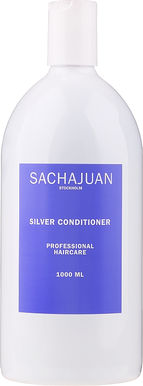 Conditioner mit Farbpigmenten gegen Gelbstich - Sachajuan Stockholm Silver Conditioner — Bild N3