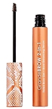 2in1 Färbendes Augenbrauengel-Serum - Grande Cosmetics Grande Brow 2-In-1 Tinted Brow Gel And Brow Enhancing Serum  — Bild N1