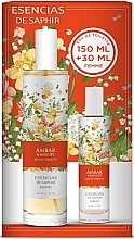 Saphir Parfums Flowers de Saphir Ambar & Muguet - Duftset (Eau de Toilette 150ml + Eau de Toilette 30ml)  — Bild N2