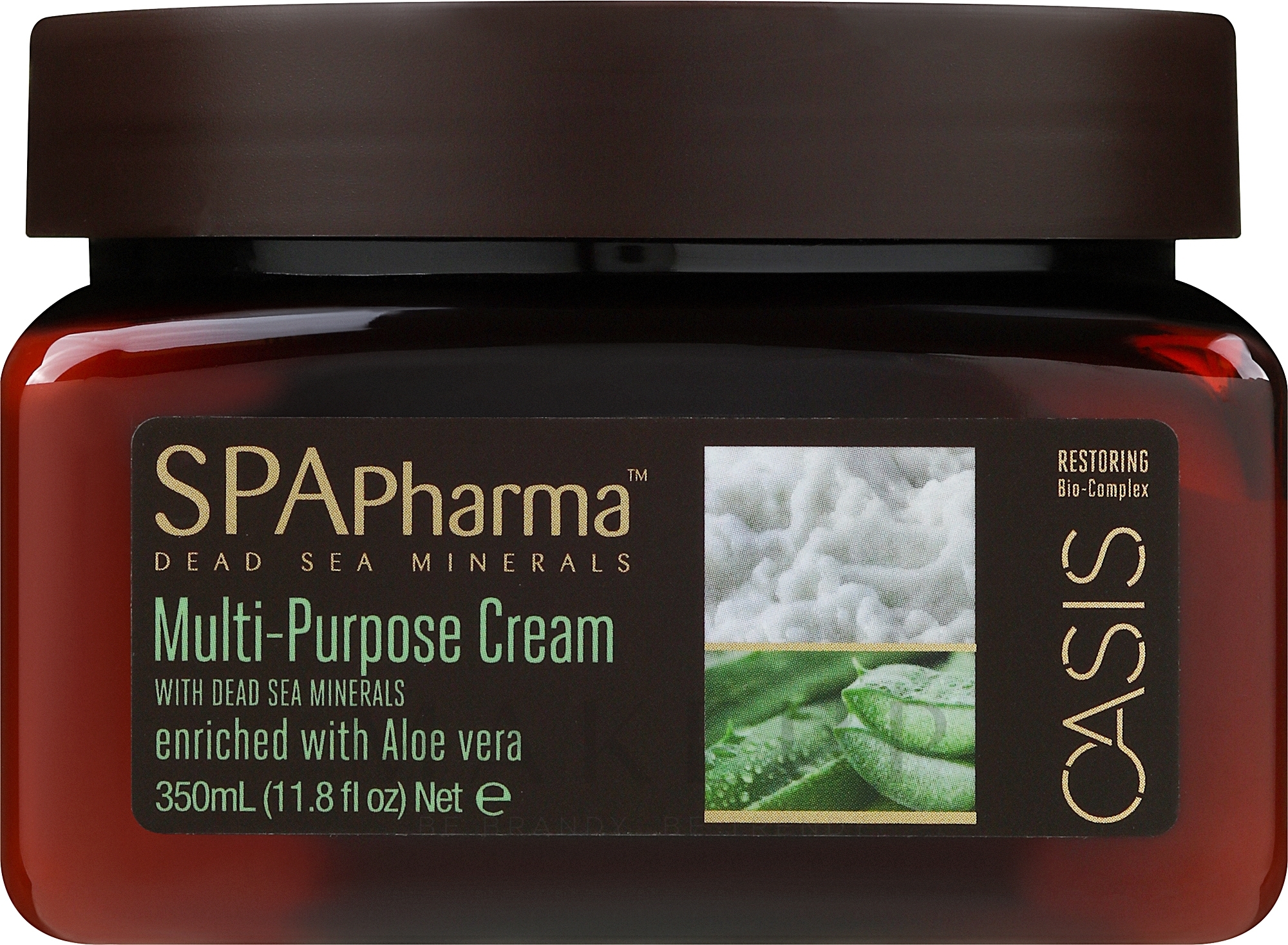 Gesichts- und Körpercreme mit Aloe Vera - Spa Pharma Oasis Multi Purpose Cream Enriched With Aloe Vera — Bild 350 ml