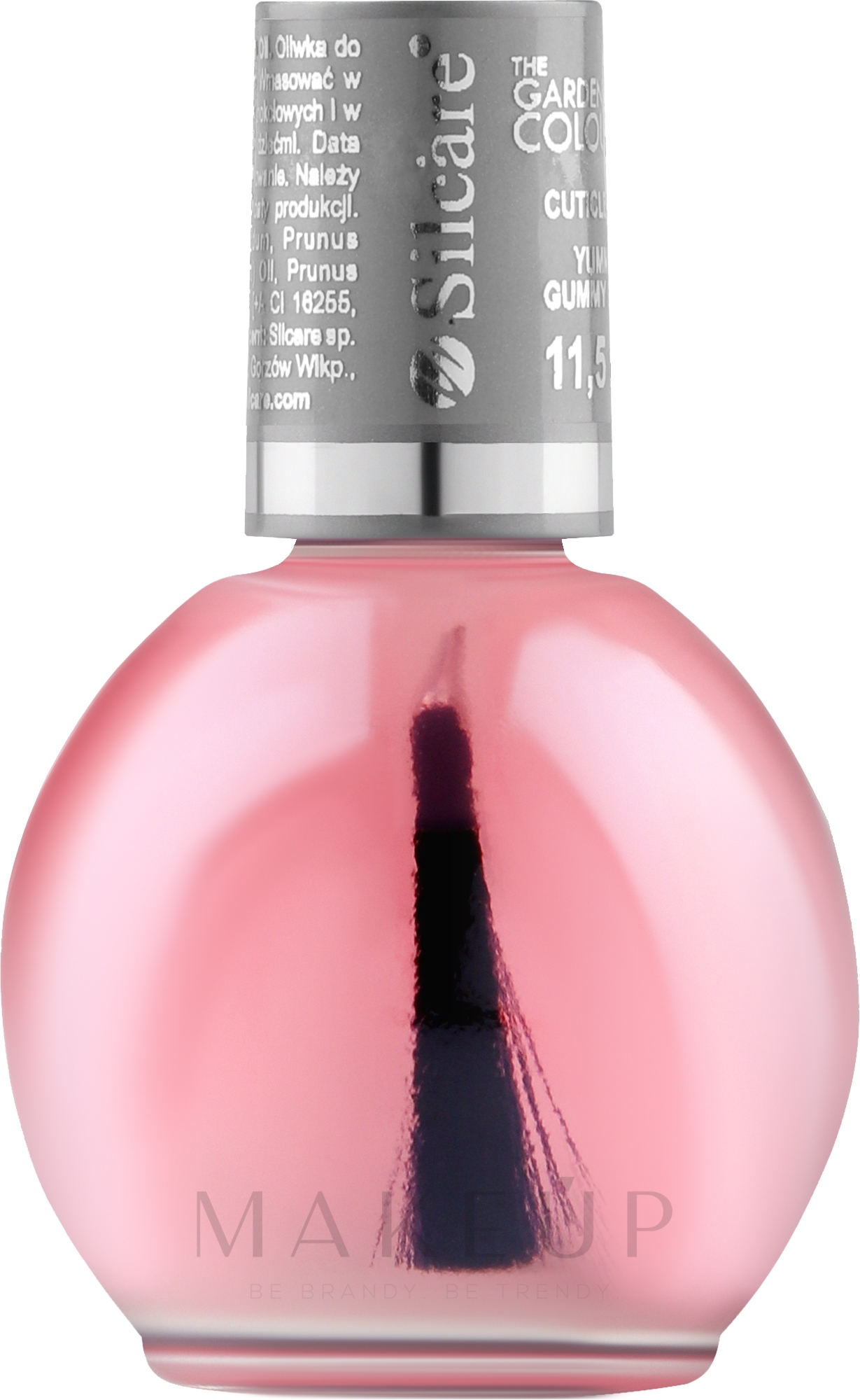 Nagel- und Nagelhautöl mit Olive rosa - Silcare Olive Yummy Gummy Pink Cuticle Oil — Bild 11.5 ml