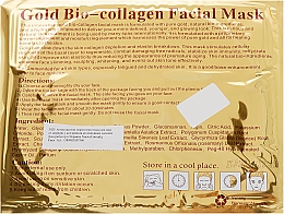 Verjüngende Anti-Falten Hydrogel-Gesichtsmaske mit Kollagen und kolloidalem Gold - Veronni — Bild N2