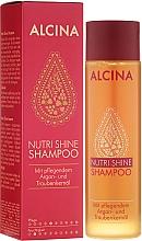 Shampoo mit pflegendem Argan- und Traubenkernöl - Alcina Nutri Shine Shampoo — Bild N1
