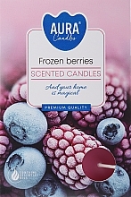 Teekerzen-Set Gefrorene Beeren - Bispol Frozen Berries Scented Candles — Bild N1