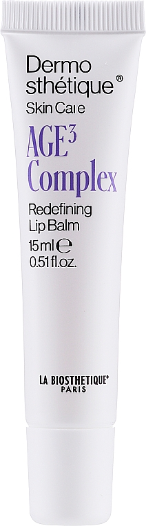 Regenerierender, feuchtigkeitsspendender Lippenbalsam - La Biosthetique Dermosthetique AGE 3 Redefining Lip Balm — Bild N2