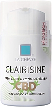 Düfte, Parfümerie und Kosmetik Regenerierende Gesichtscreme - La Chevre Clairisine Cream With CBD & Goat Butter