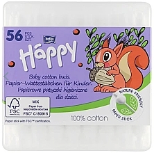 Düfte, Parfümerie und Kosmetik Papier-Wattestäbchen für Kinder - Bella Baby Happy 