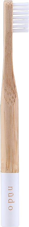 Bambuszahnbürste mittel - Nudo Nature Made Bamboo Toothbrush Junior — Bild N1