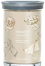 Düfte, Parfümerie und Kosmetik Duftkerze im Glas Warm Cashmere mit 2 Dochten - Yankee Candle Singnature
