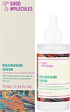Düfte, Parfümerie und Kosmetik Glättendes Gesichtsserum mit Niacinamid - Good Molecules Niacinamide Serum 