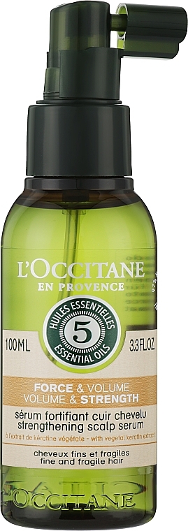 Stärkendes Haarserum - L'Occitane Aromachologie Volume & Strength Scalp Serum — Bild N1