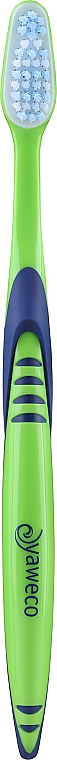 Zahnbürste weich blau-grün - Yaweco Toothbrush Nylon Soft — Foto N2