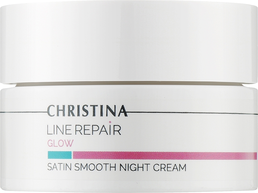 Gesichtscreme für die Nacht Glätte von Satin - Christina Line Repair Glow Satin Smooth Night Cream — Bild N1