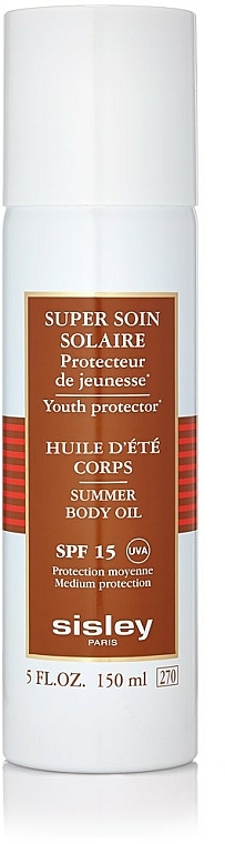 Sonnenschützendes Körperöl-Spray SPF 15 - Sisley Super Soin Solaire Summer Body Oil SPF15 — Bild N1