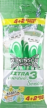 Düfte, Parfümerie und Kosmetik Einwegrasierer 6 St. - Wilkinson Sword Extra 3 Sensitive