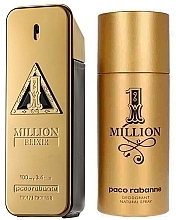 Paco Rabanne 1 Million Elixir - Duftset (Eau de Parfum 100ml + Deospray 150ml)  — Bild N2