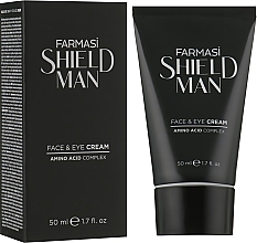 Düfte, Parfümerie und Kosmetik Gesichts- und Augencreme für Männer - Farmasi Shield Man Face & Eye Cream