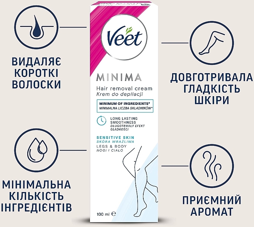 Enthaarungscreme für empfindliche Haut - Veet — Bild N4