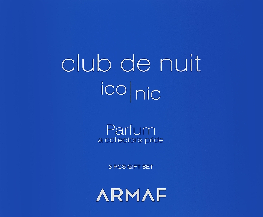 Armaf Club de Nuit Blue Iconic - Set (Parfum 105 ml + Deostick 75 g + Duschgel 100 ml) — Bild N2