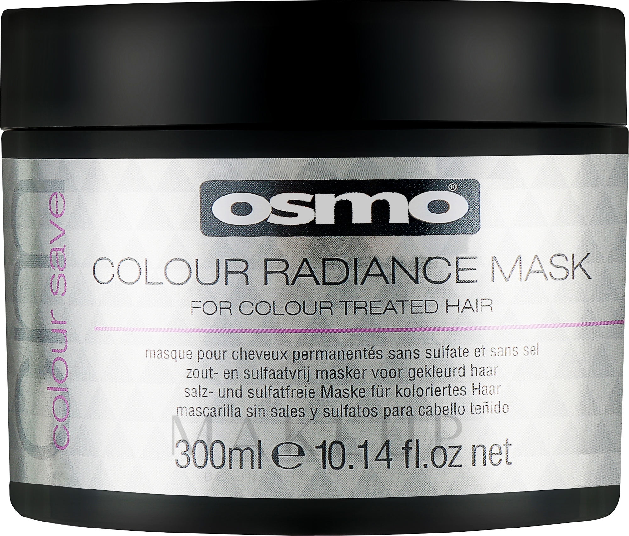 Haarmaske für coloriertes Haar - Osmo Colour Save Colour Radiance Mask — Bild 300 ml