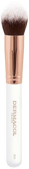 Konturier- und Bronzer-Pinsel - Dermacol Master Brush Rose Gold D53 — Bild N2