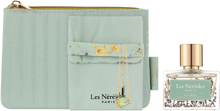 Les Nereides Rue Paradis - Duftset (Eau de Parfum 30ml + Armband 1 St. + Kosmetiktasche 1 St.)  — Bild N3