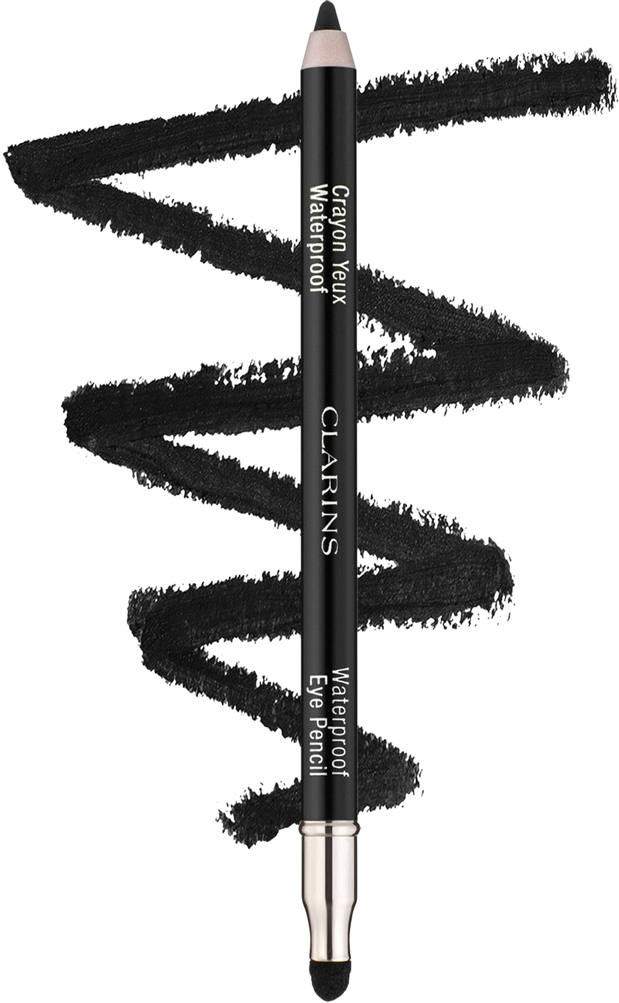 Wasserfester Kajalstift - Clarins Waterproof Eye Pencil — Bild 01 - Black