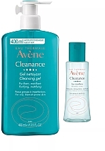 Düfte, Parfümerie und Kosmetik Set - Avene Cleanance (f/gel/400ml + micellar/water/100ml)